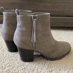 Gray Booties